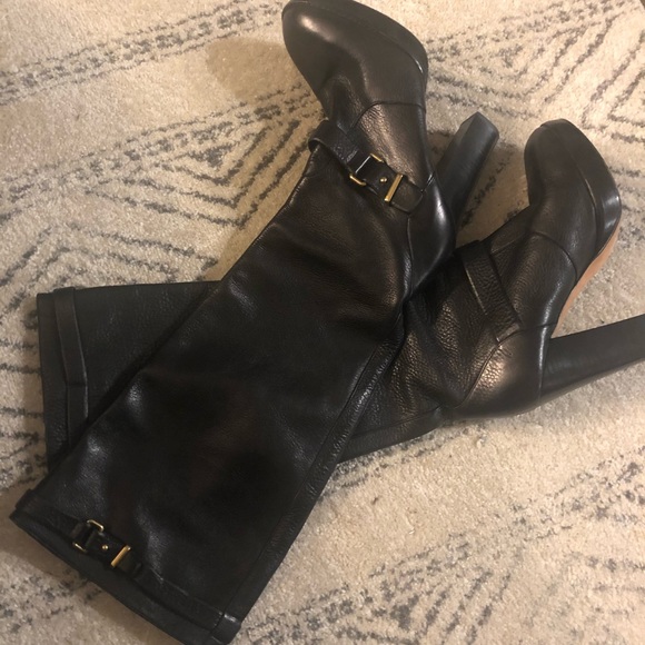 Coach Leather Boots - Picture 1 of 6